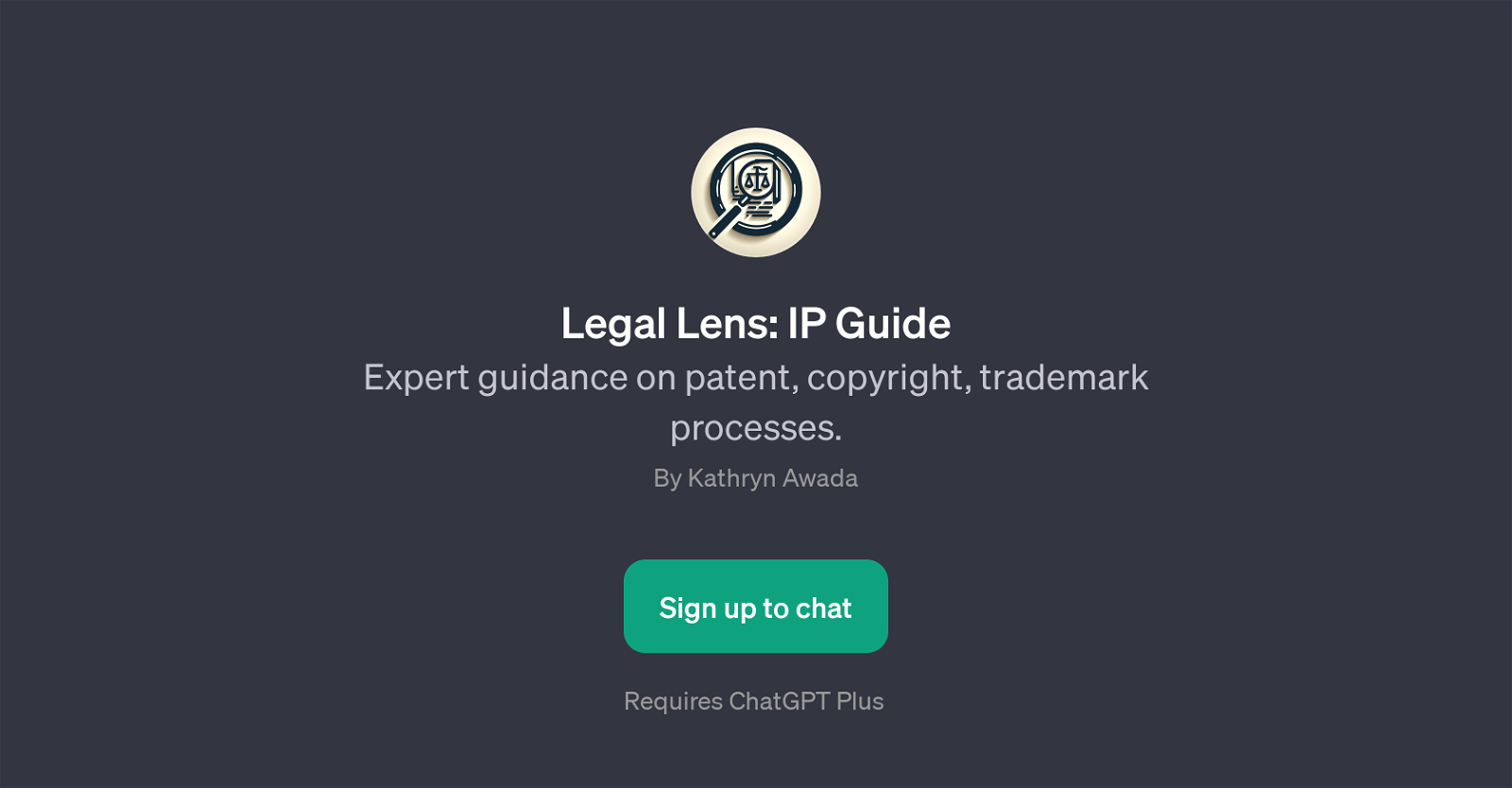 Legal Lens: IP Guide website