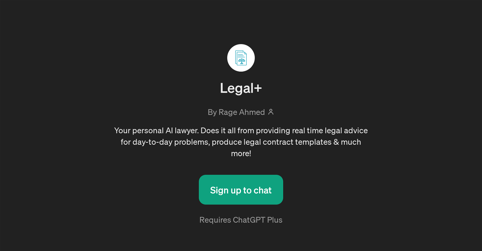 Legal website