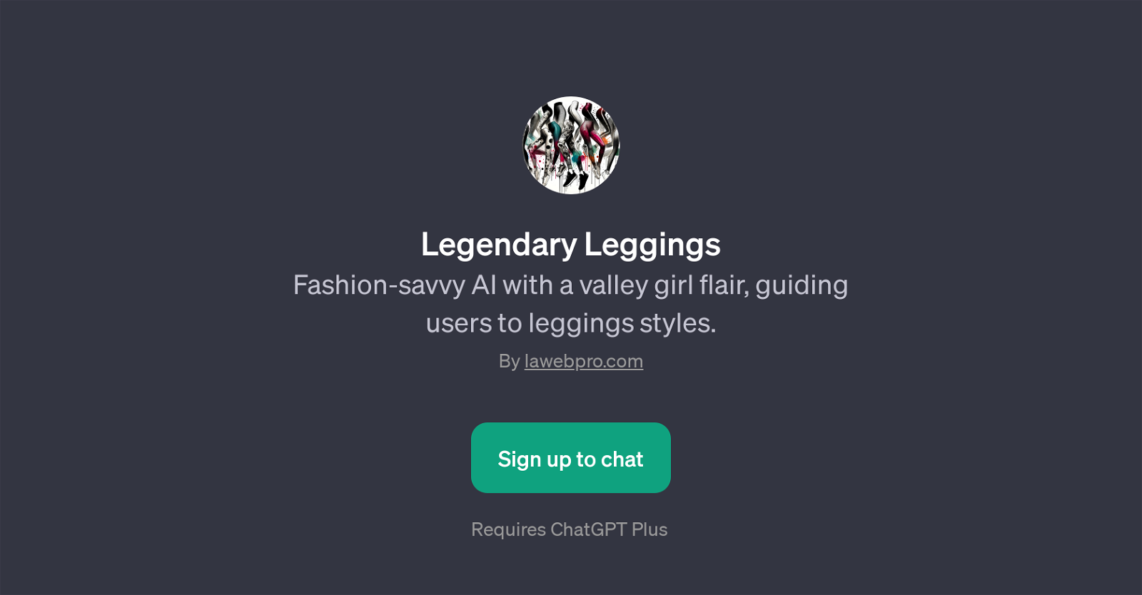 Legendary Leggings website