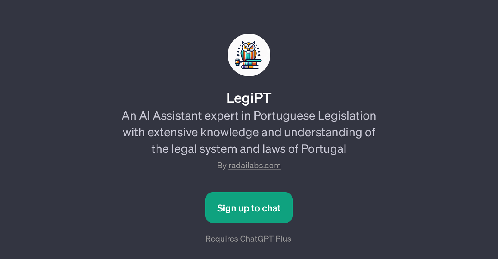 LegiPT website