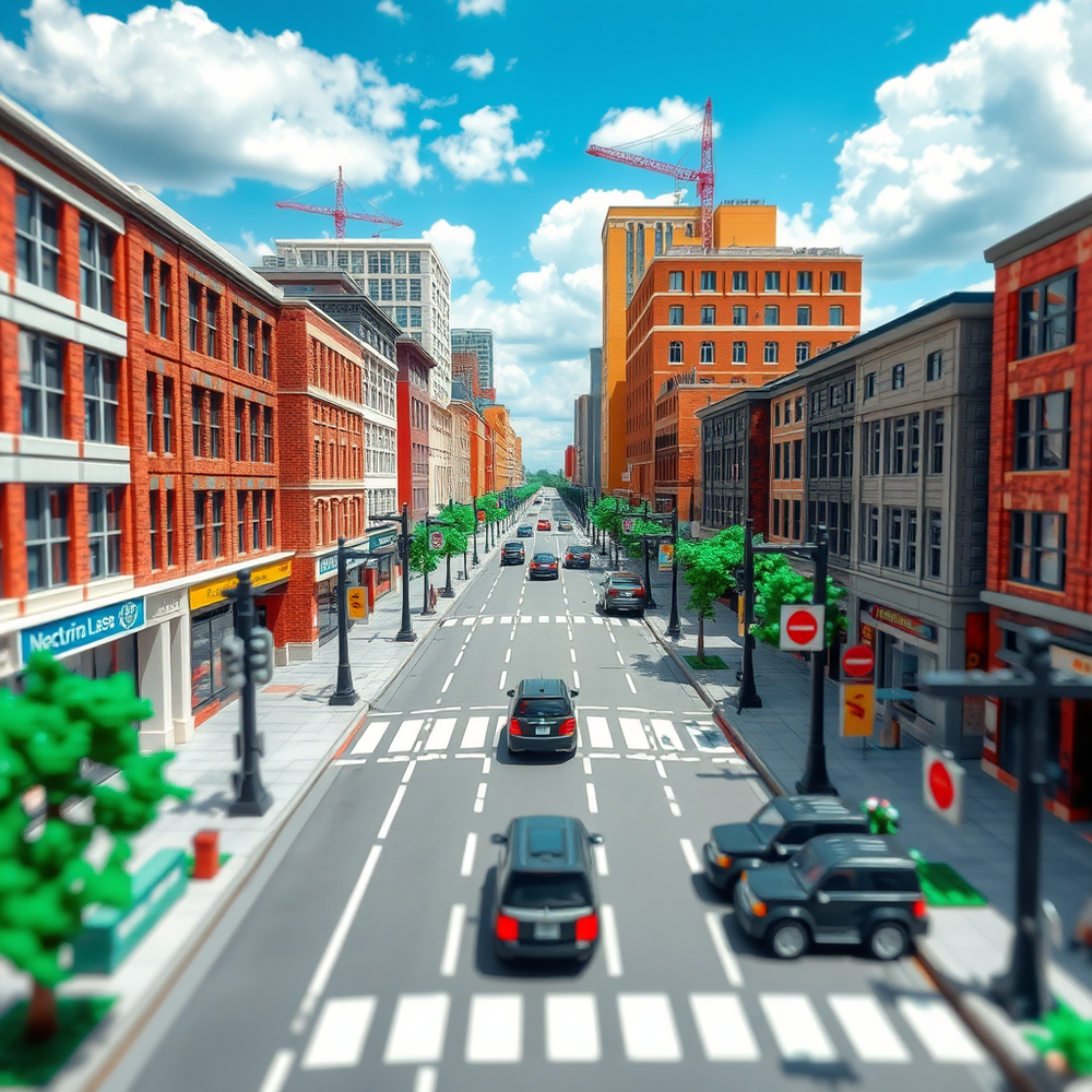 LEGO DIORAMA website