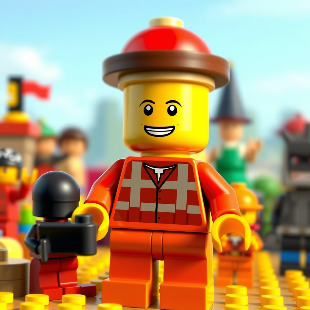 Lego Video Game Alternate History Generator website