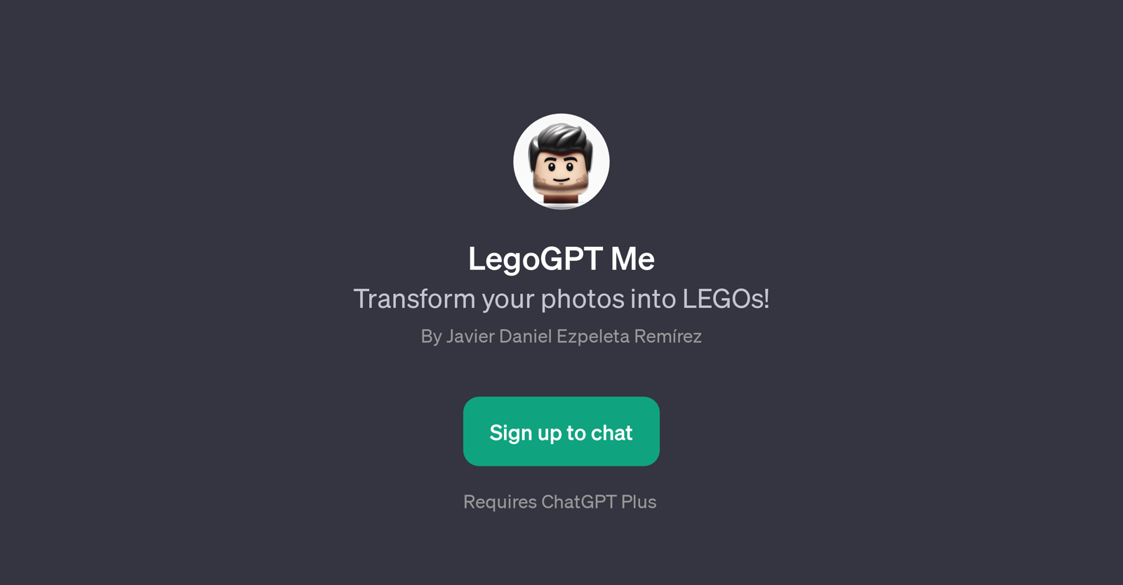 LegoGPT Me website