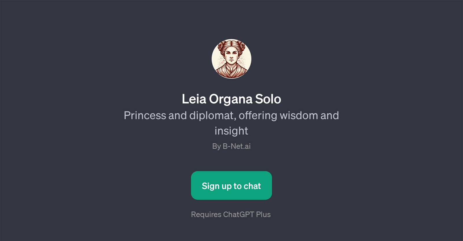 Leia Organa Solo website