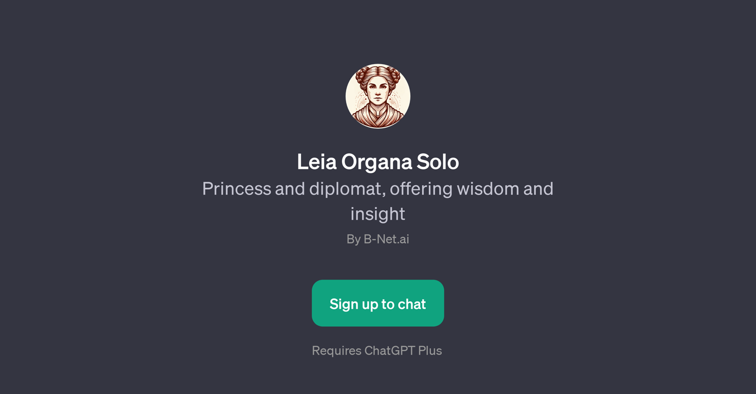 Leia Organa Solo website