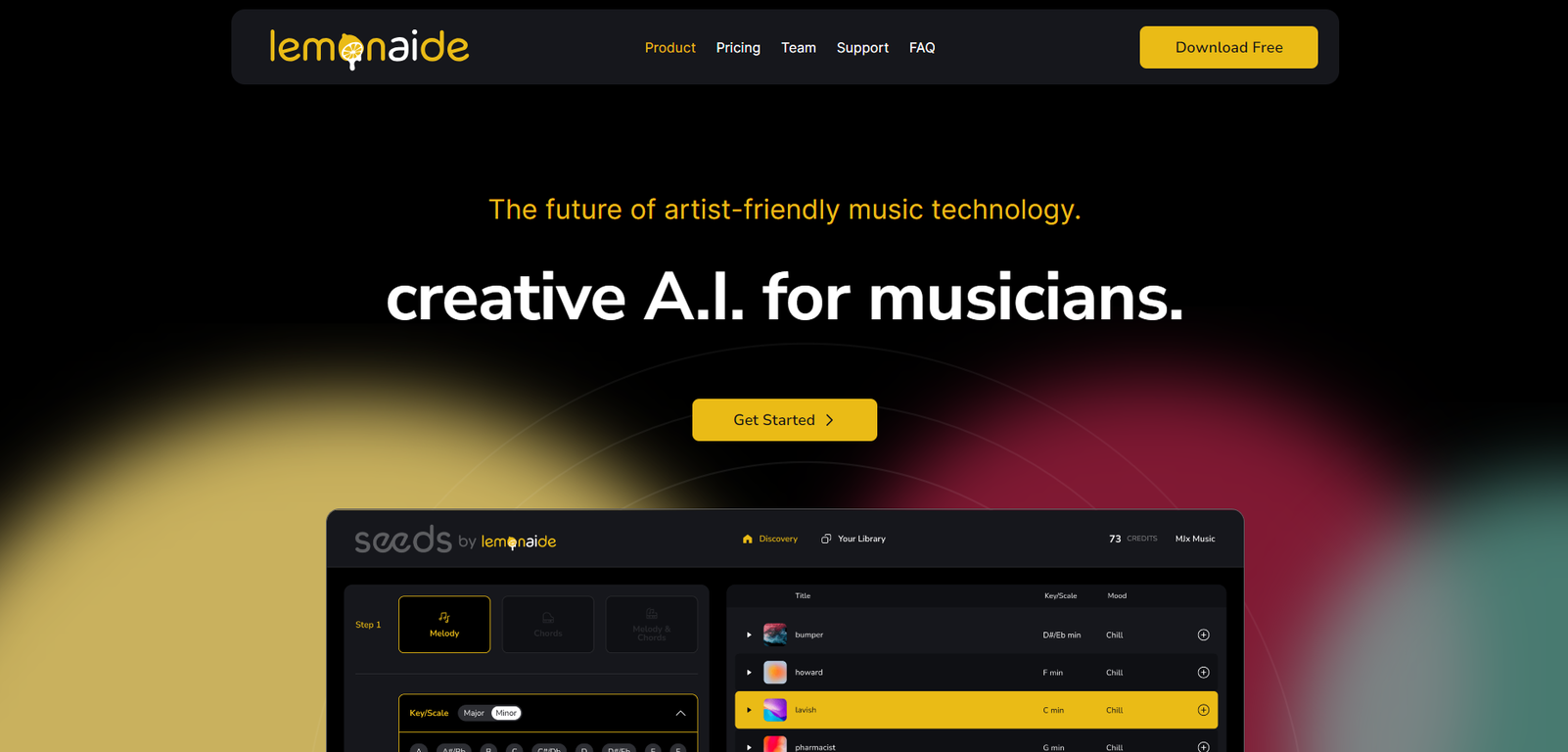Lemonaide website