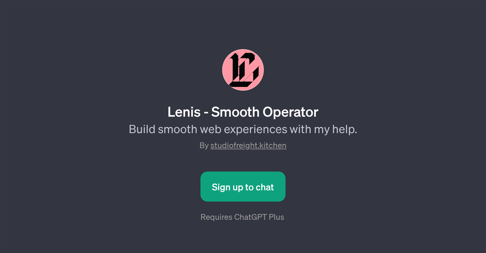 Lenis - Smooth Operator website