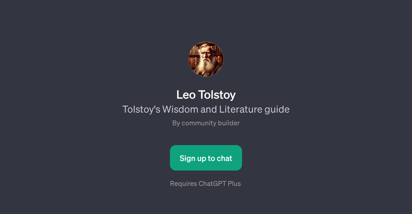 Leo Tolstoy website
