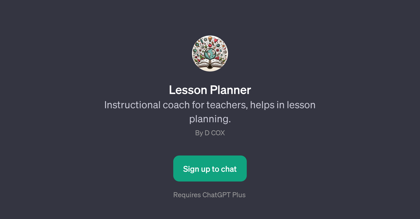 Lesson Planner website