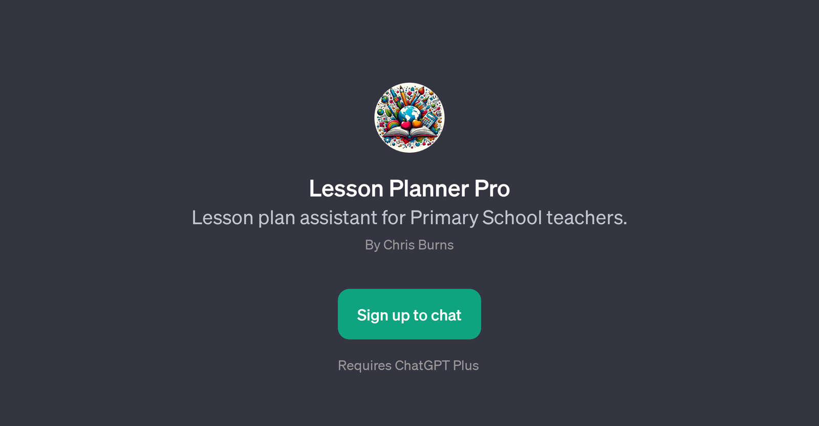 Lesson Planner Pro website