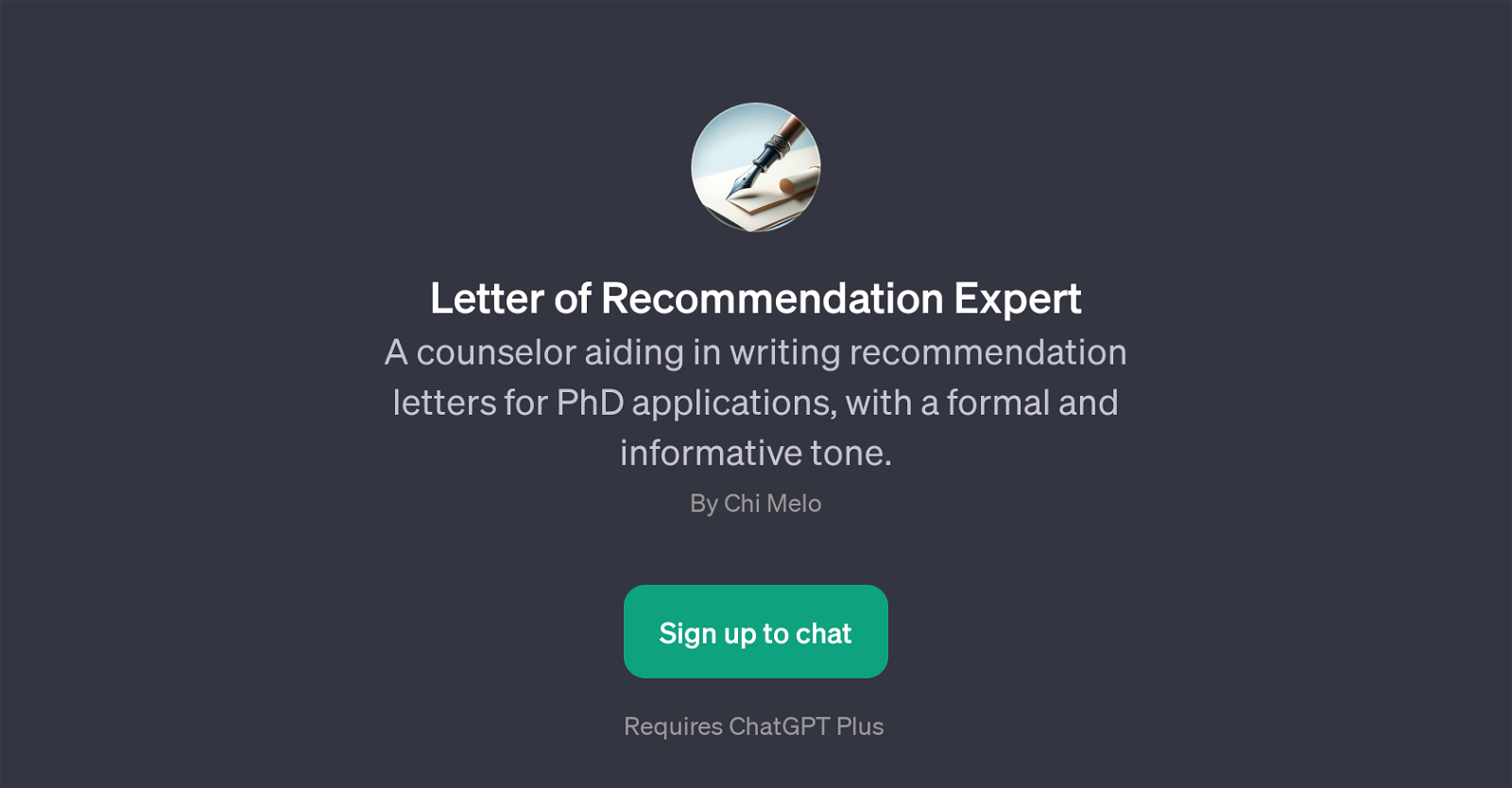 Letter of Recommendation Expert website