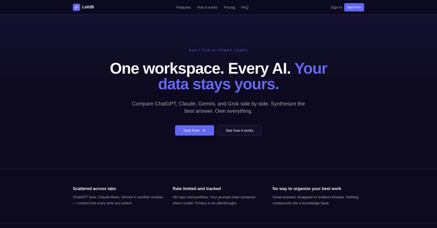 LettiB website