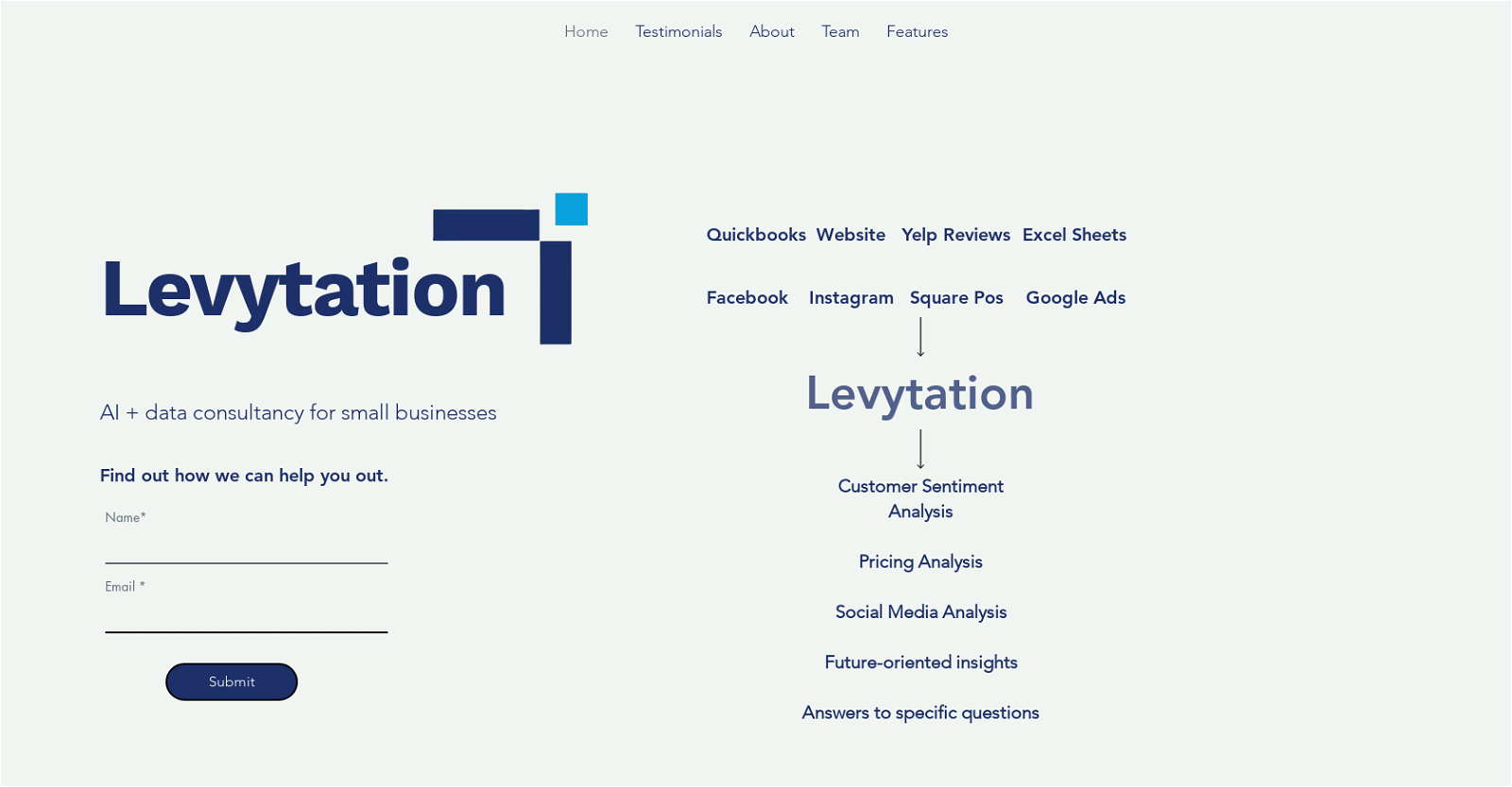 Levytation website