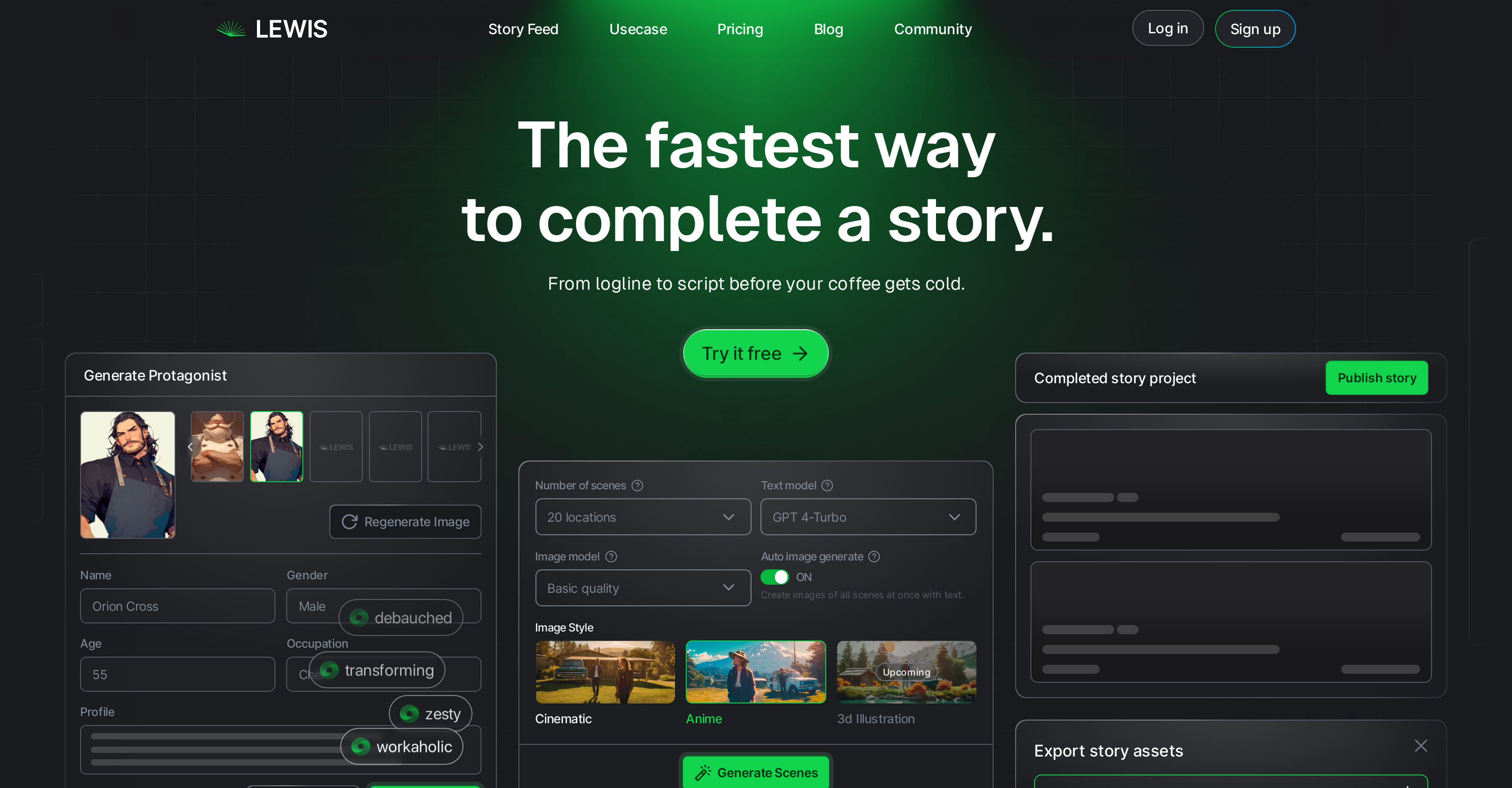 Lewis by Keytalk screenshot