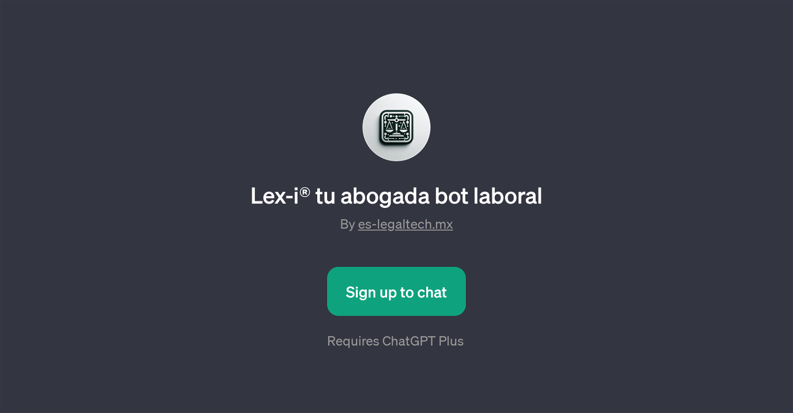 Lex-i tu abogada bot laboral website