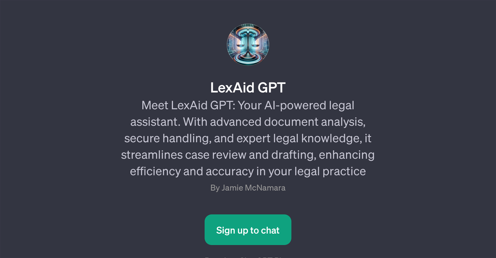 LexAid GPT website