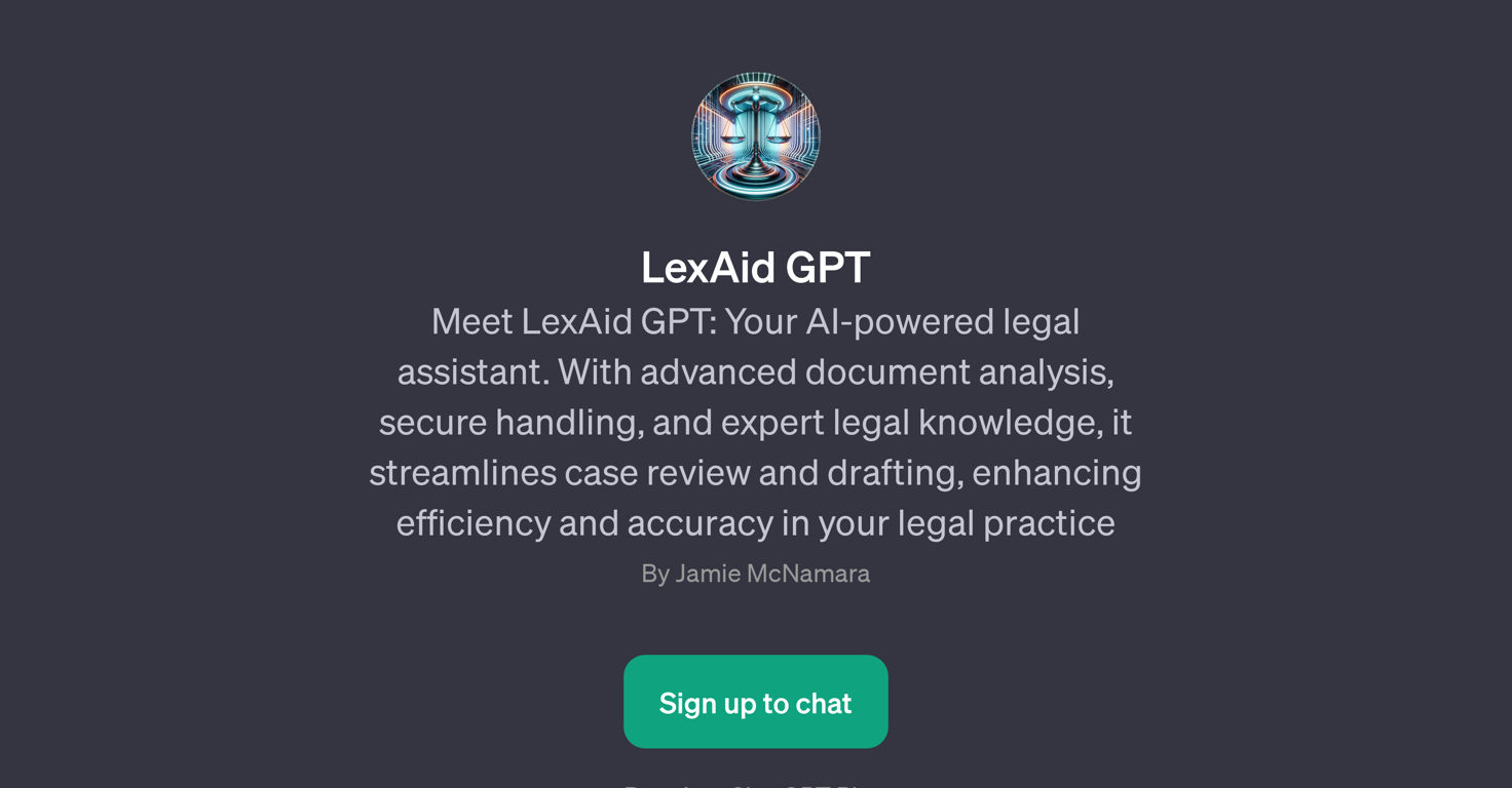 LexAid GPT website