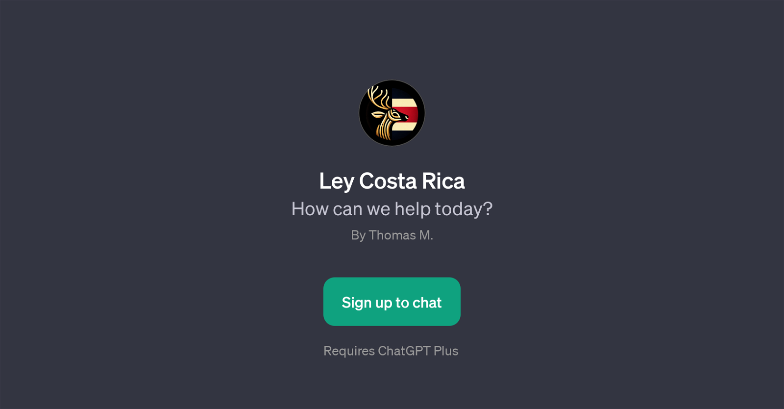 Ley Costa Rica website