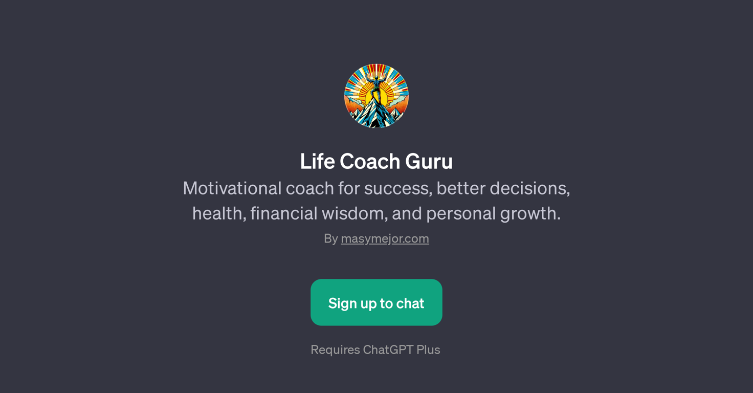 Life Coach Guru website