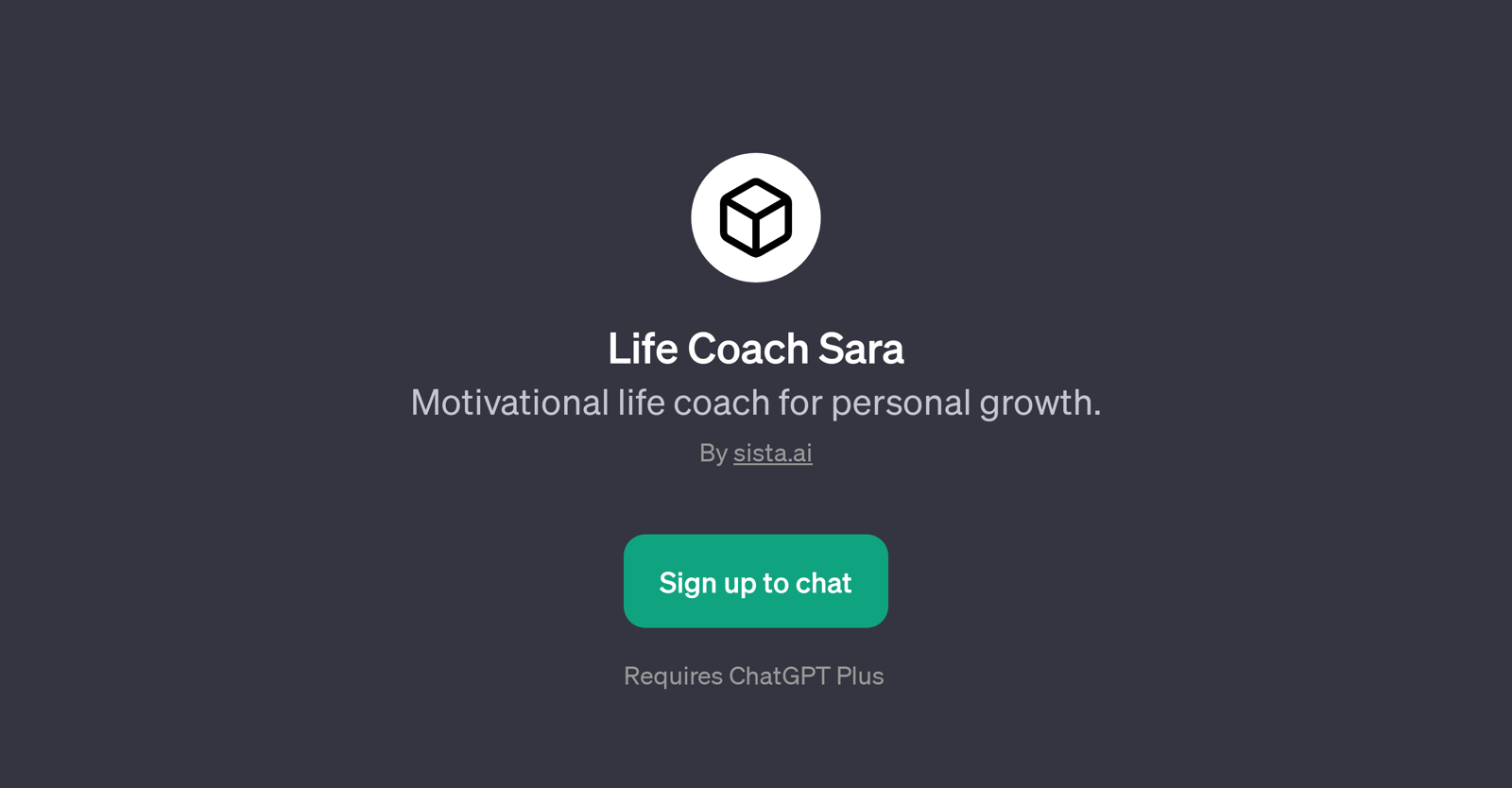 Life Coach Sara website