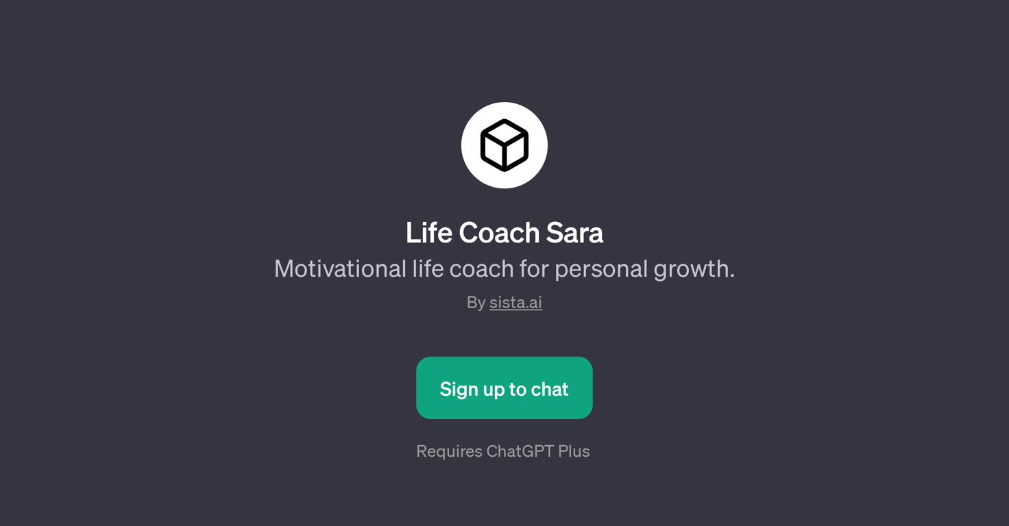 Life Coach Sara website