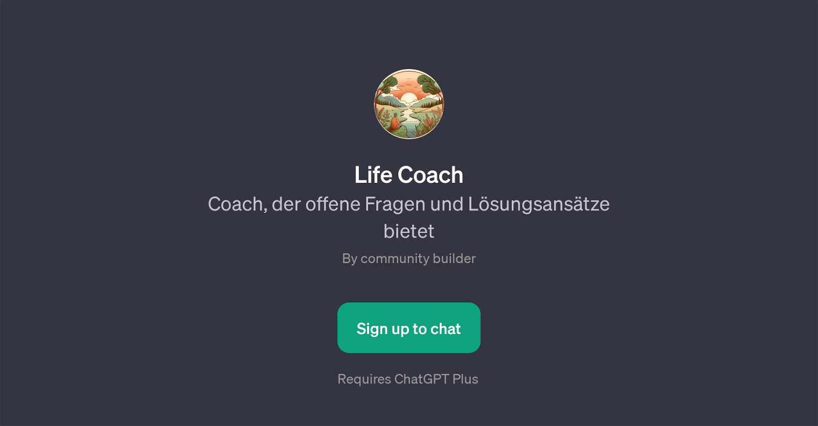 Life Coach website