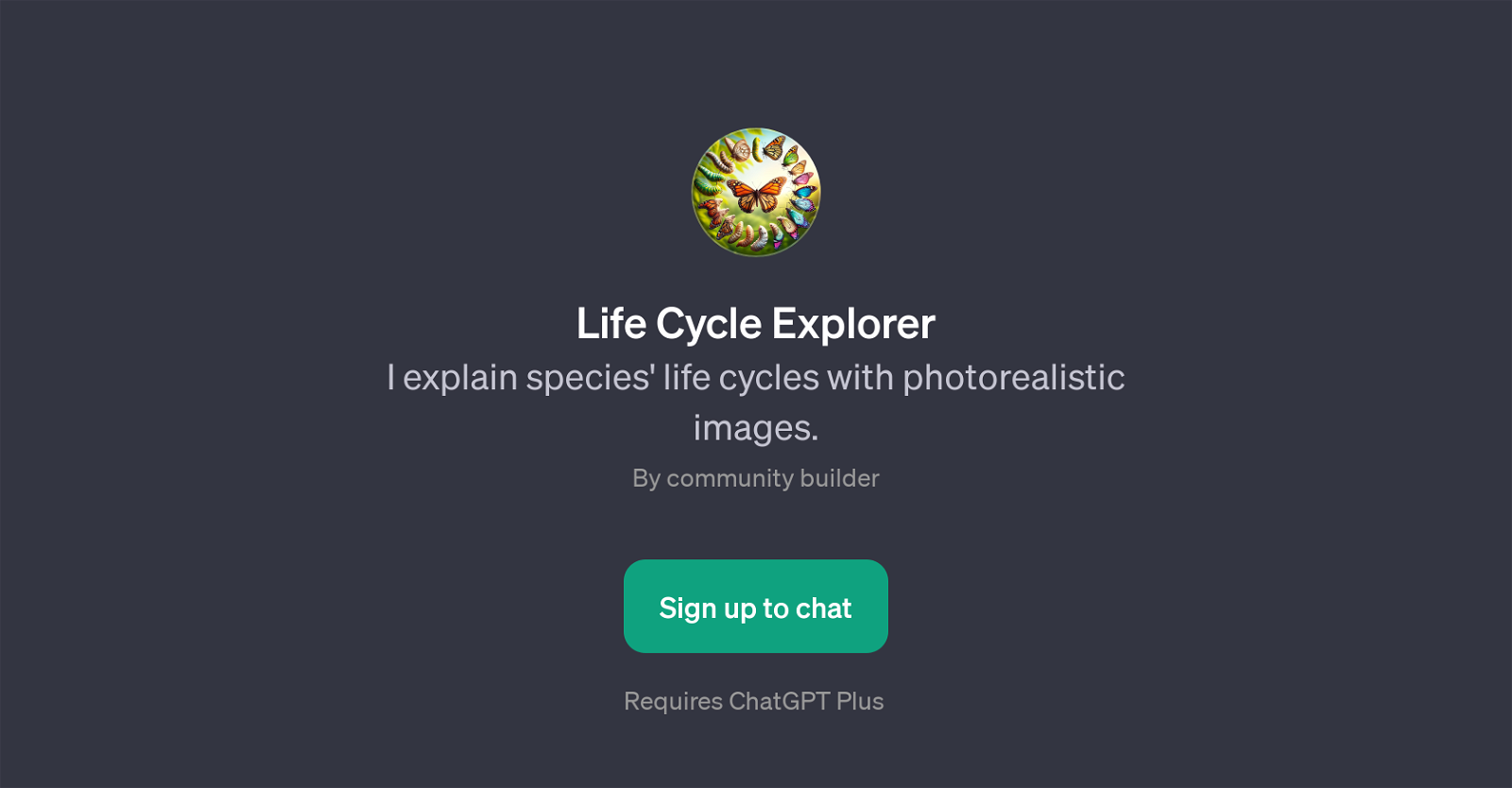 Life Cycle Explorer website