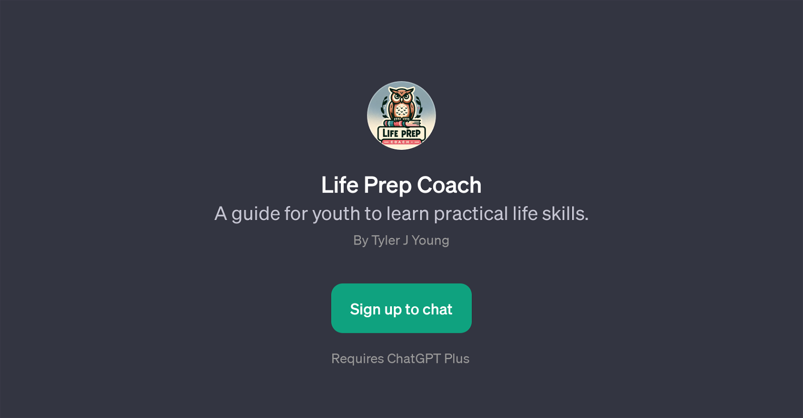 Life Prep Coach website