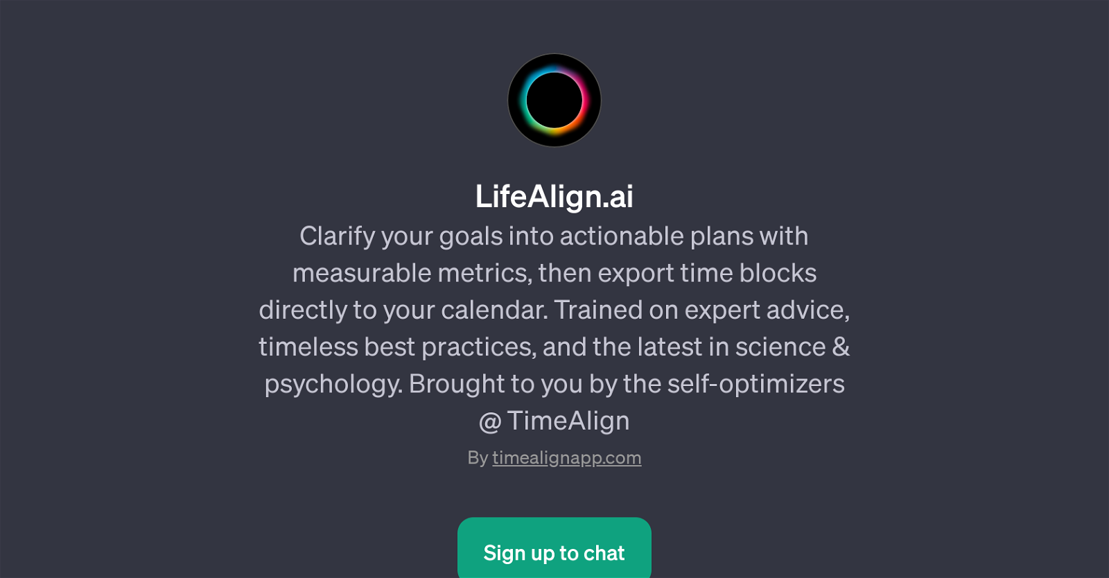 LifeAlign.ai website