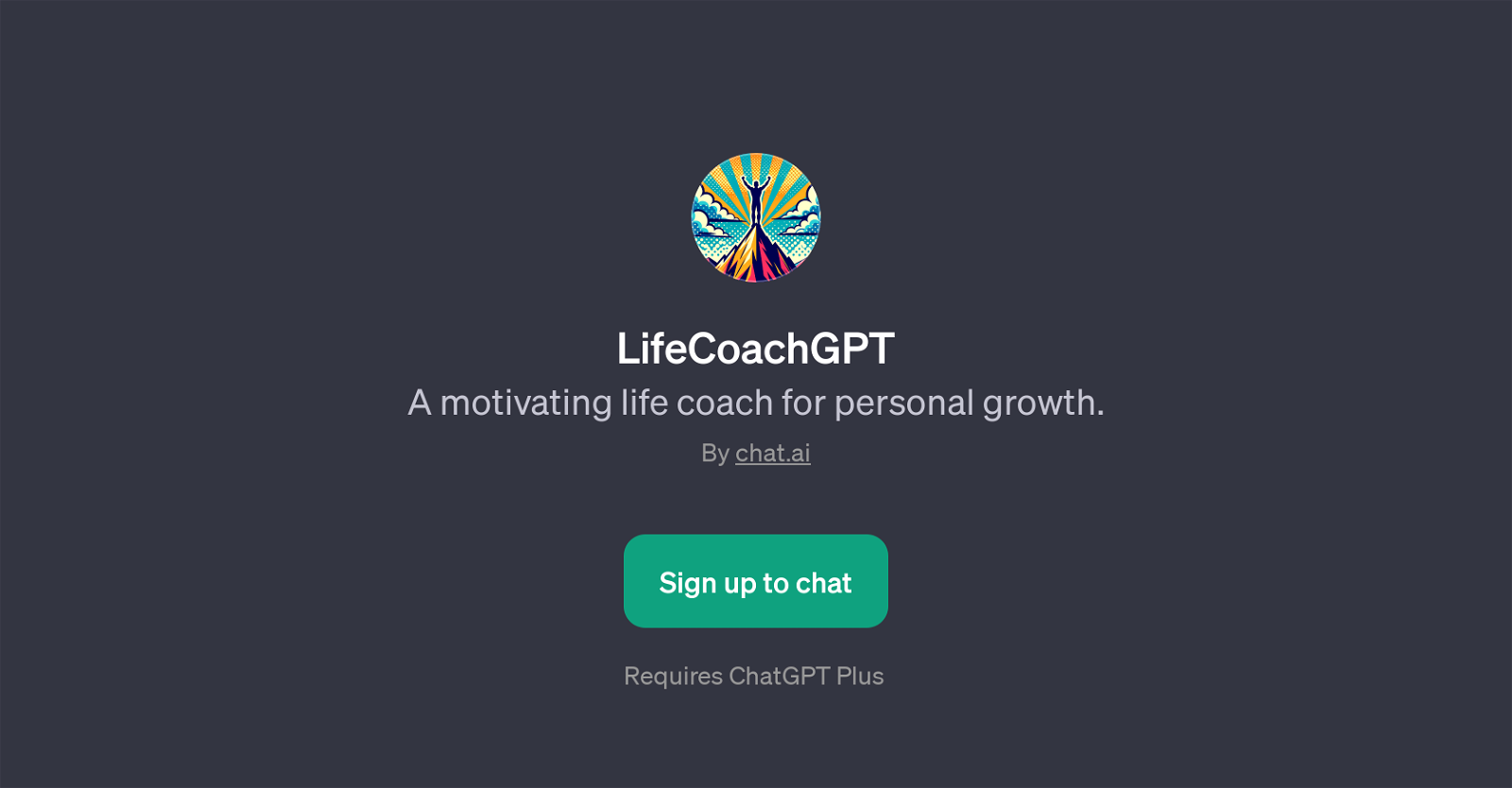 LifeCoachGPT website