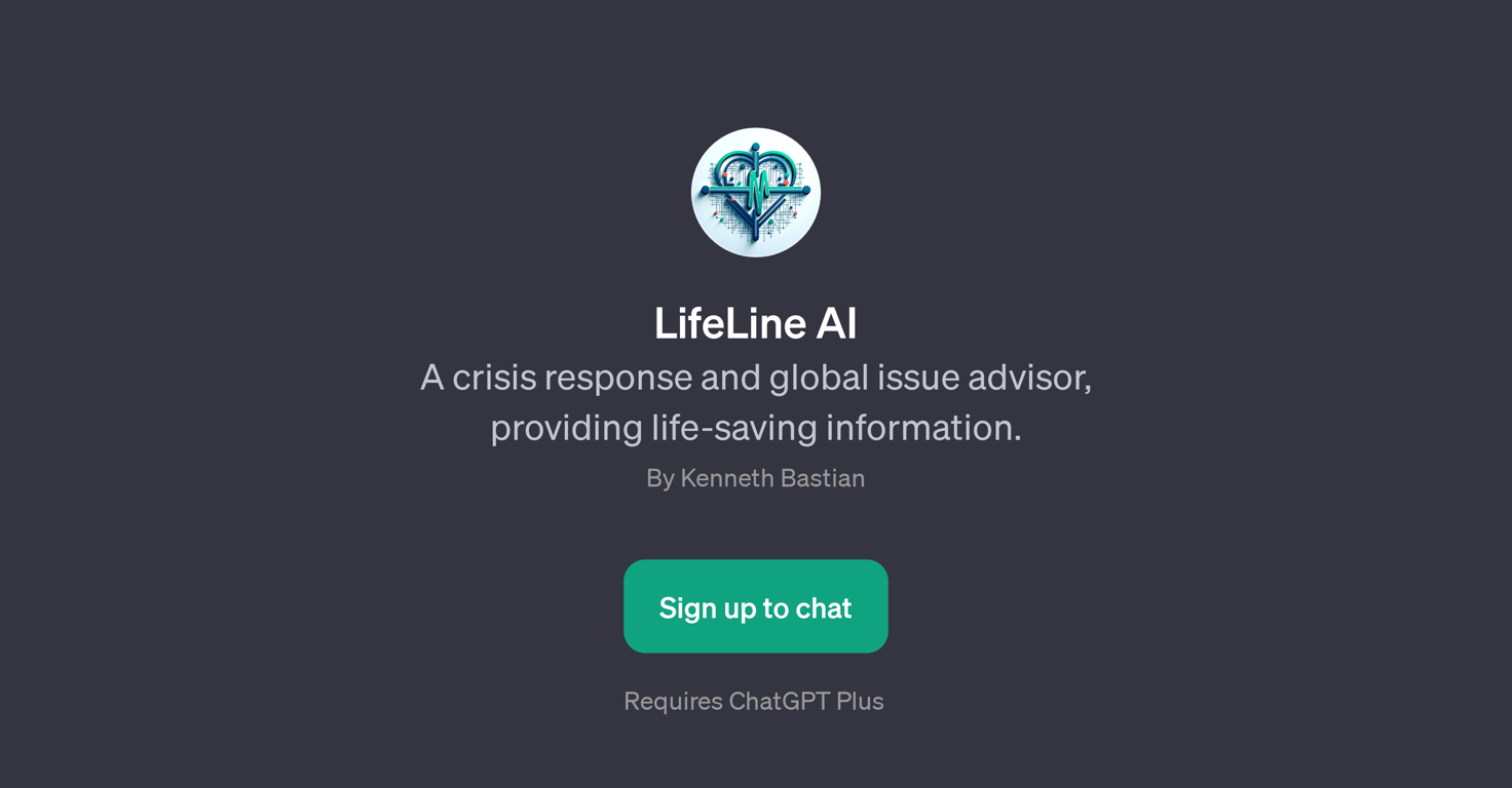 LifeLine AI website