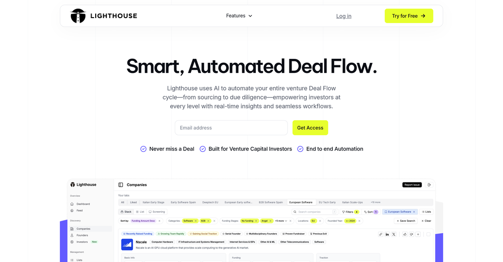 Lighthouse website