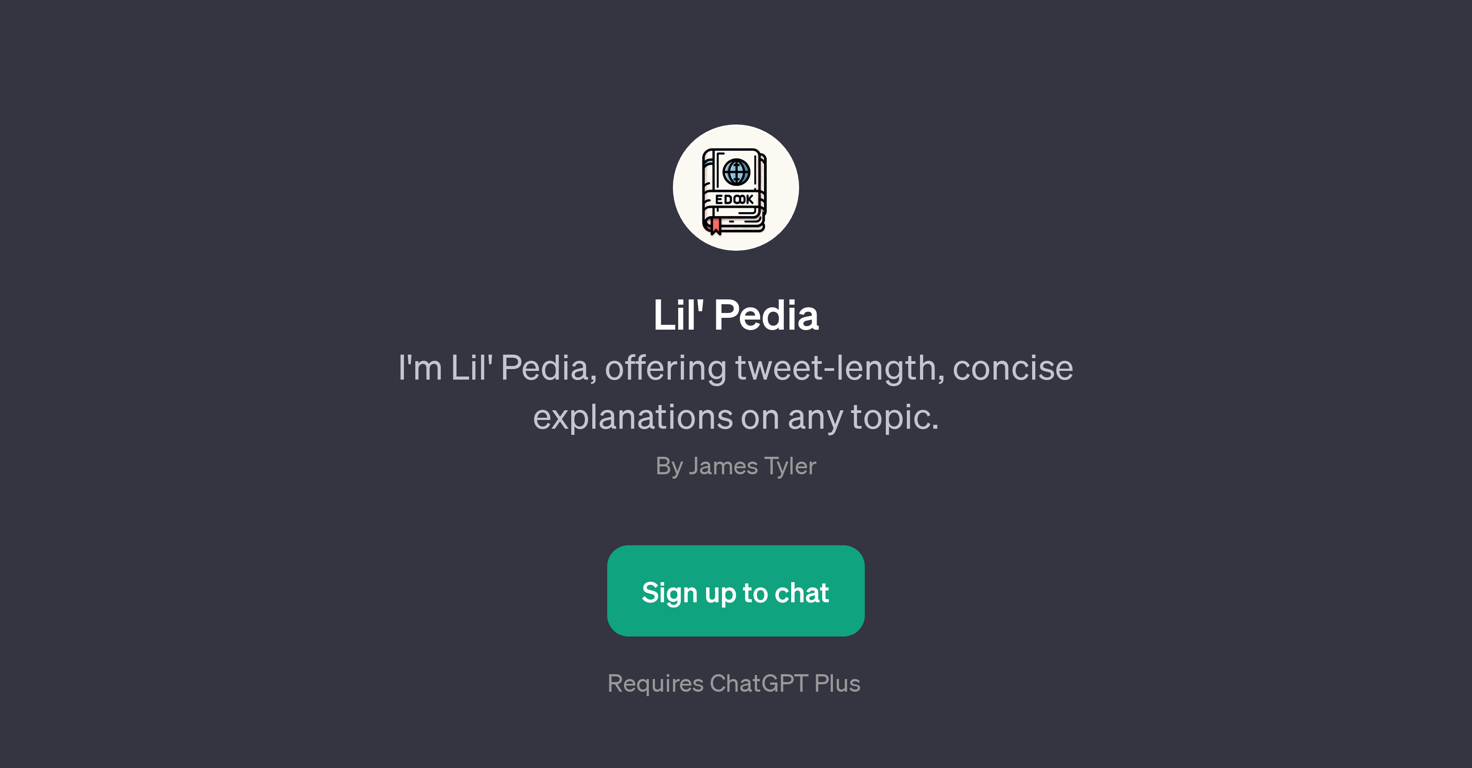 Lil' Pedia website