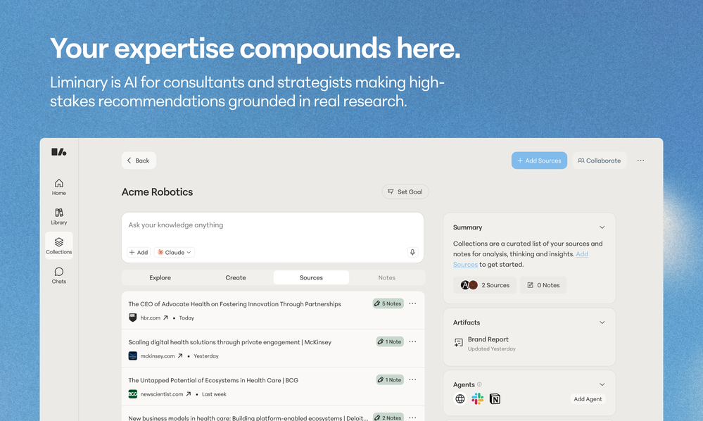 Liminary website