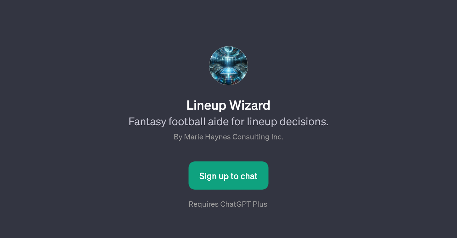 Lineup Wizard website