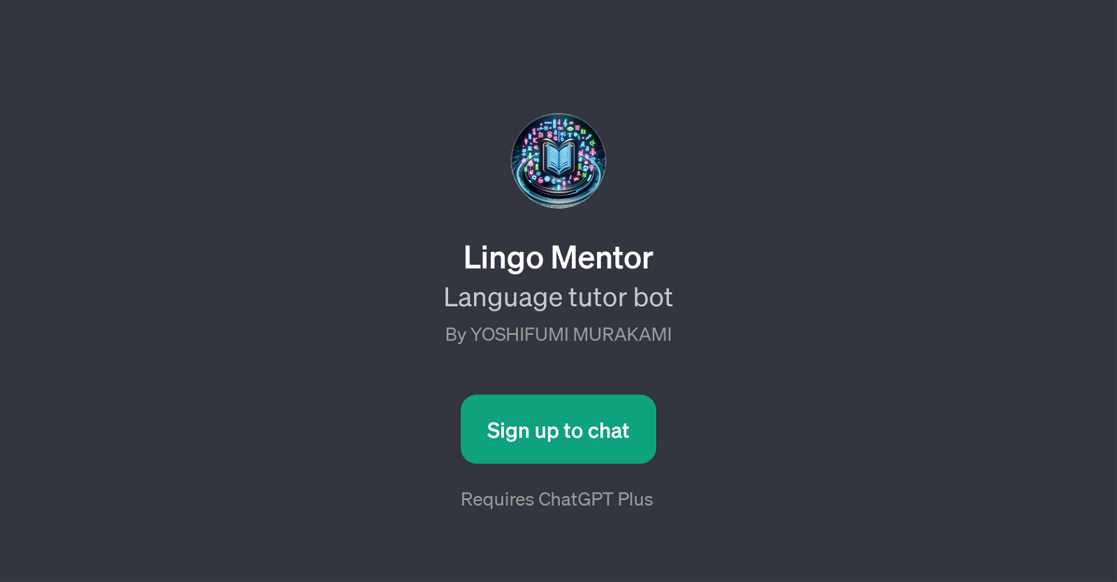 Lingo Mentor website