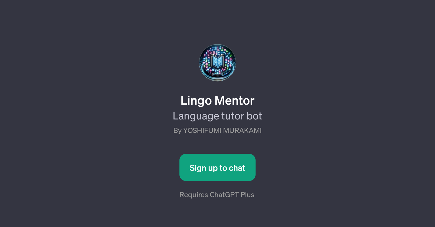 Lingo Mentor website