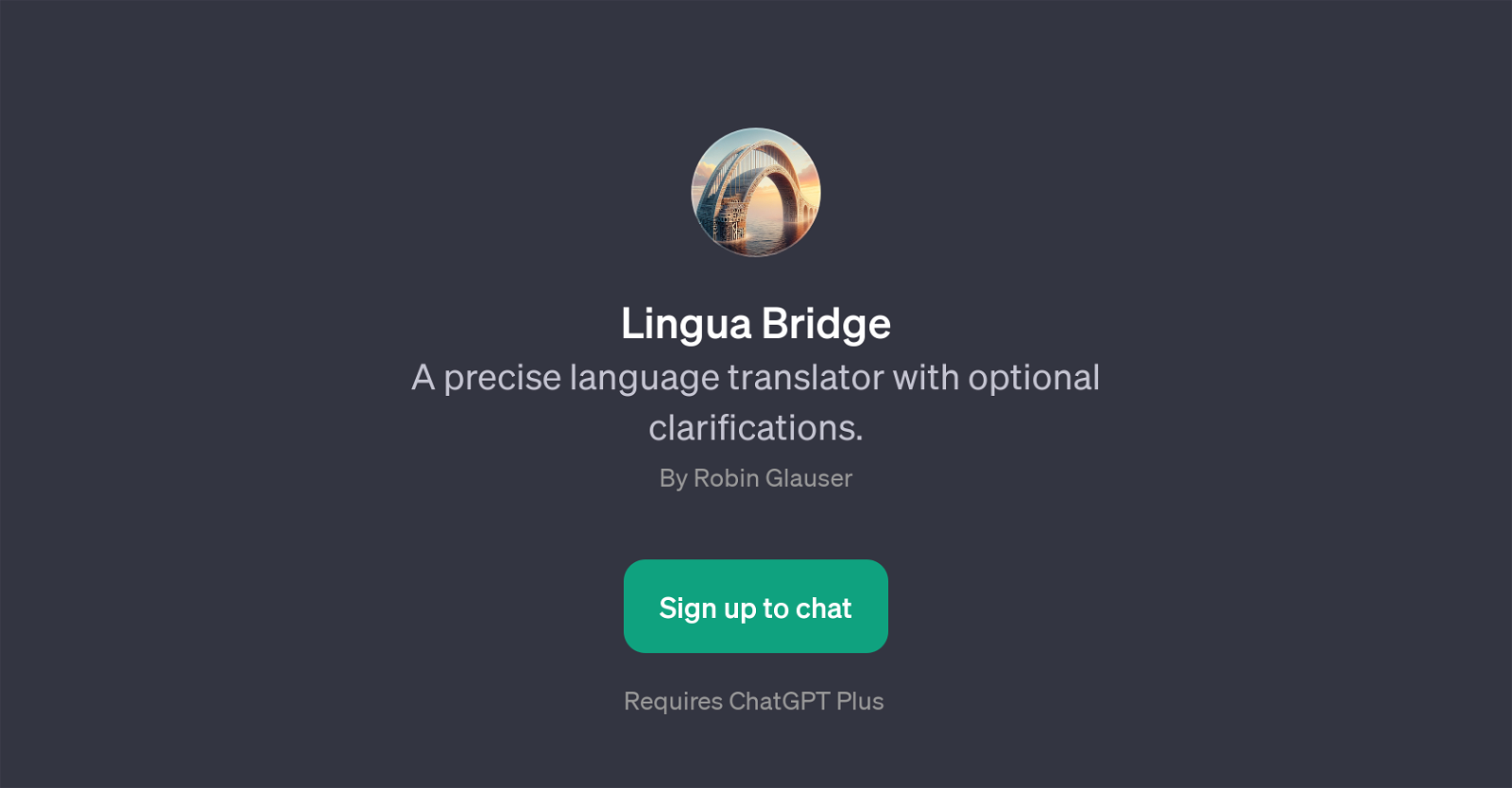 Lingua Bridge website