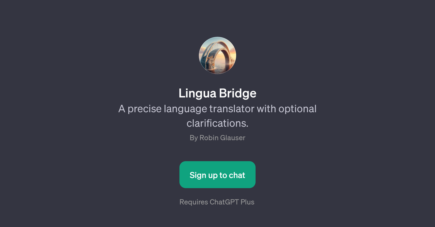 Lingua Bridge website