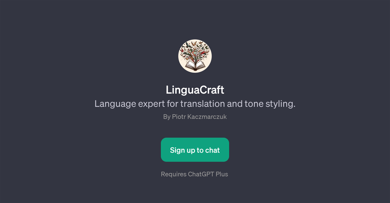 LinguaCraft website