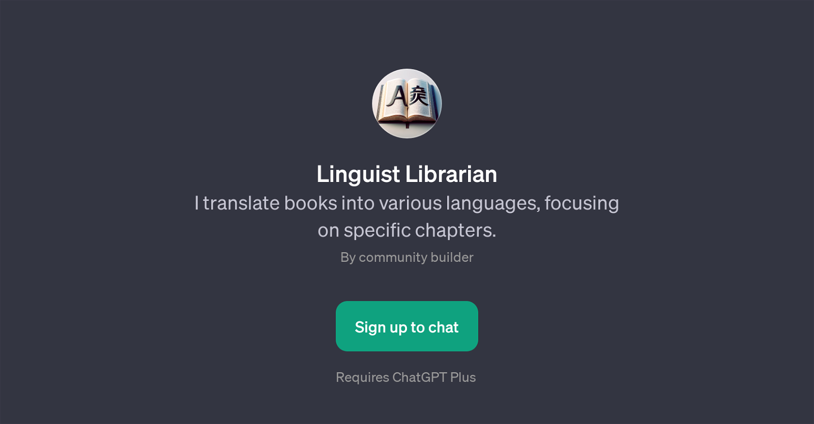 Linguist Librarian website