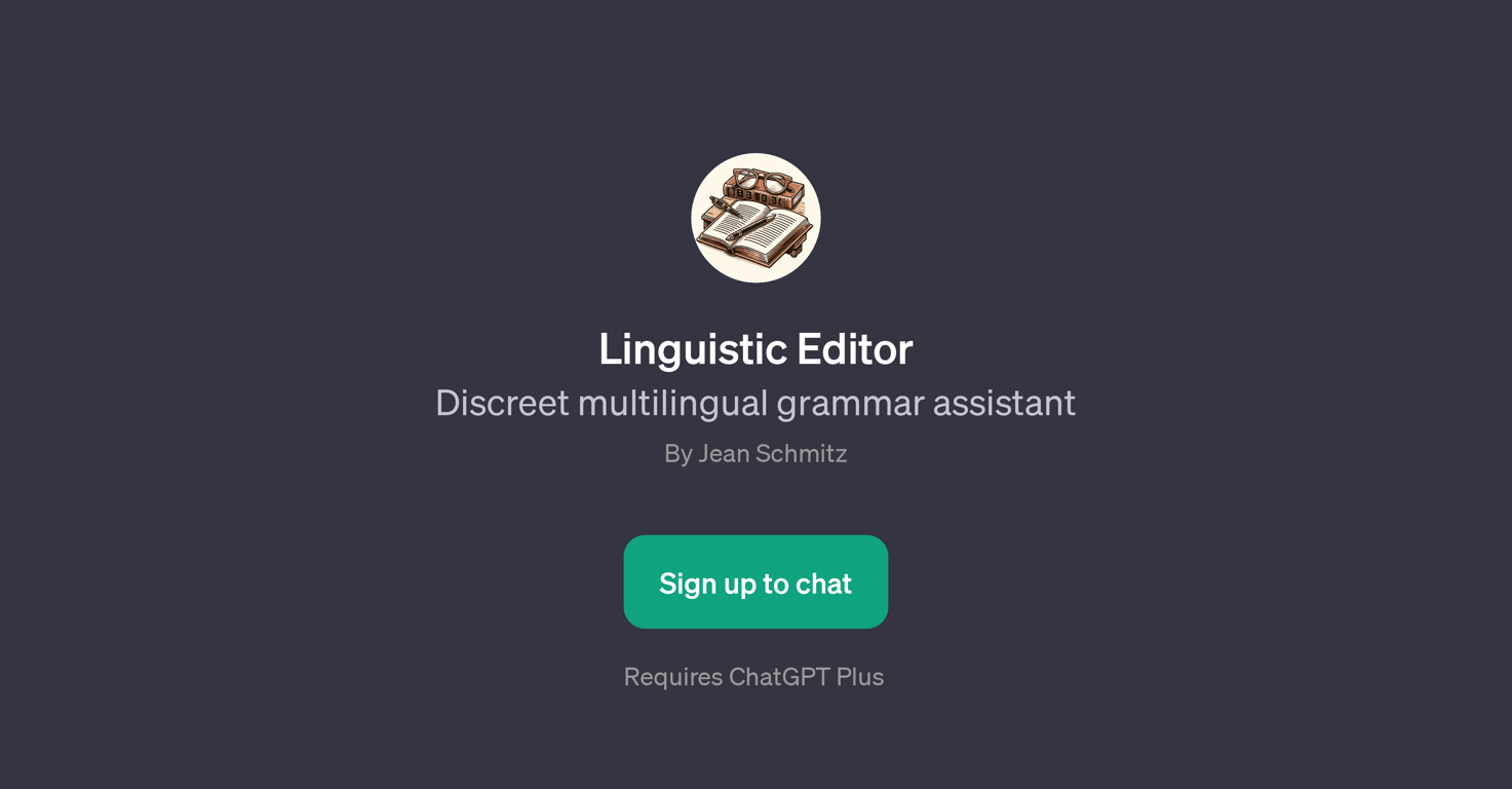 Linguistic Editor website