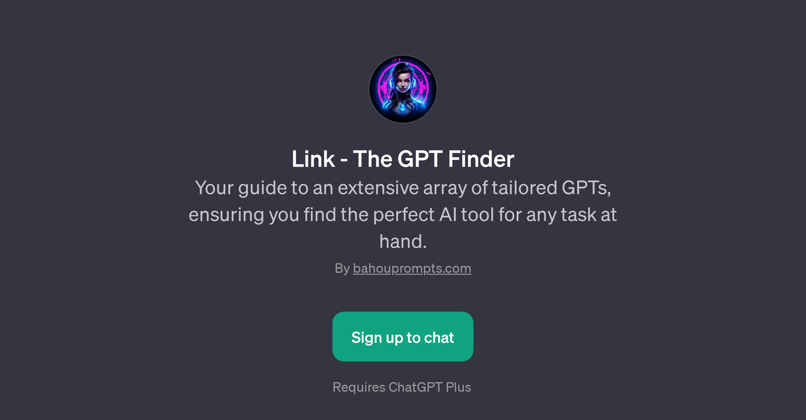 Link - The GPT Finder website