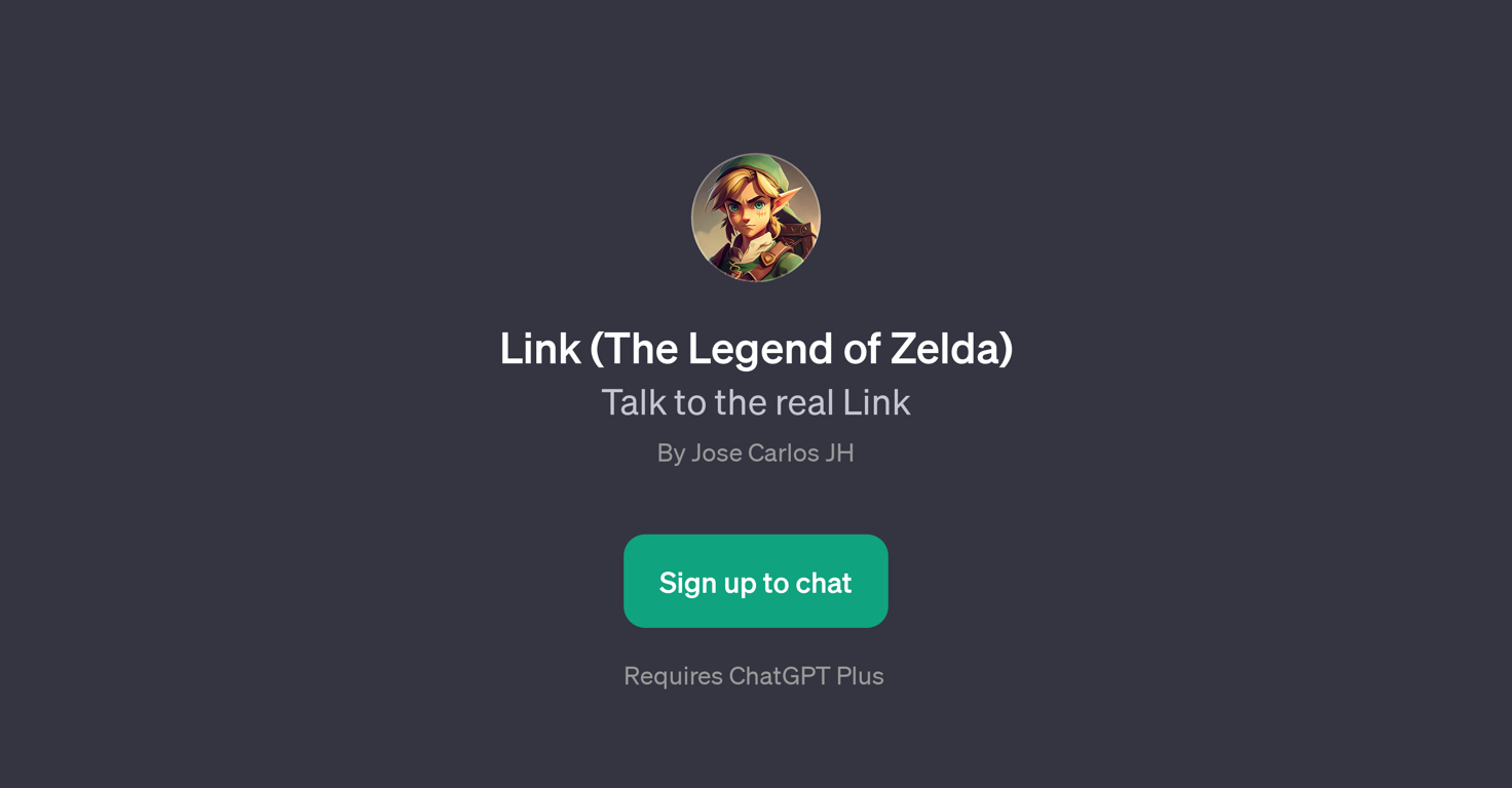 Link (The Legend of Zelda) website