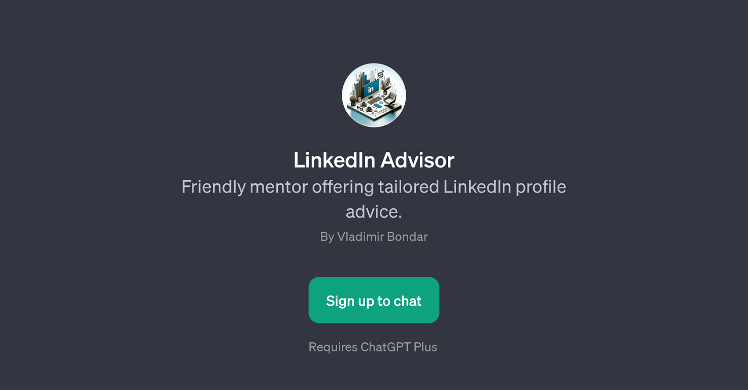 LinkedIn Advisor website