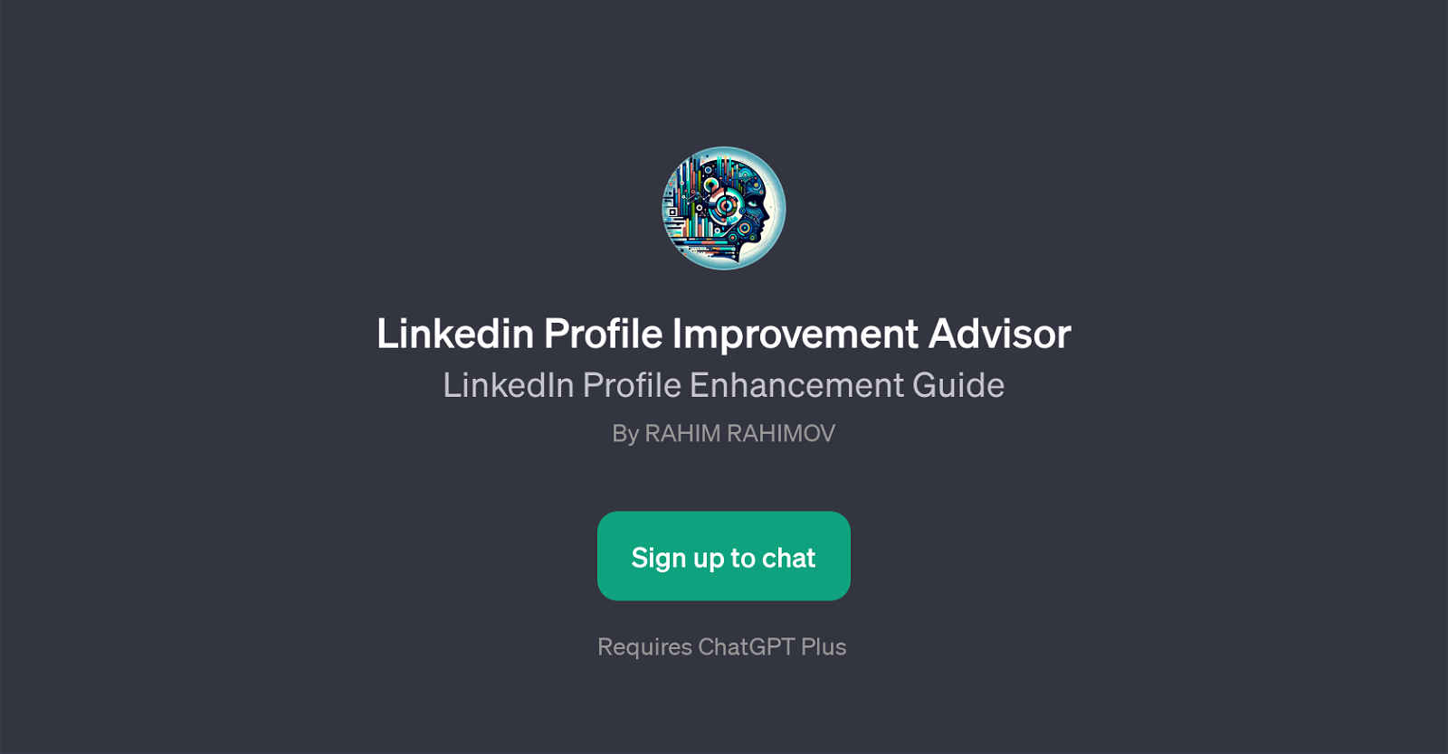 Linkedin Profile Improvement Advisor website