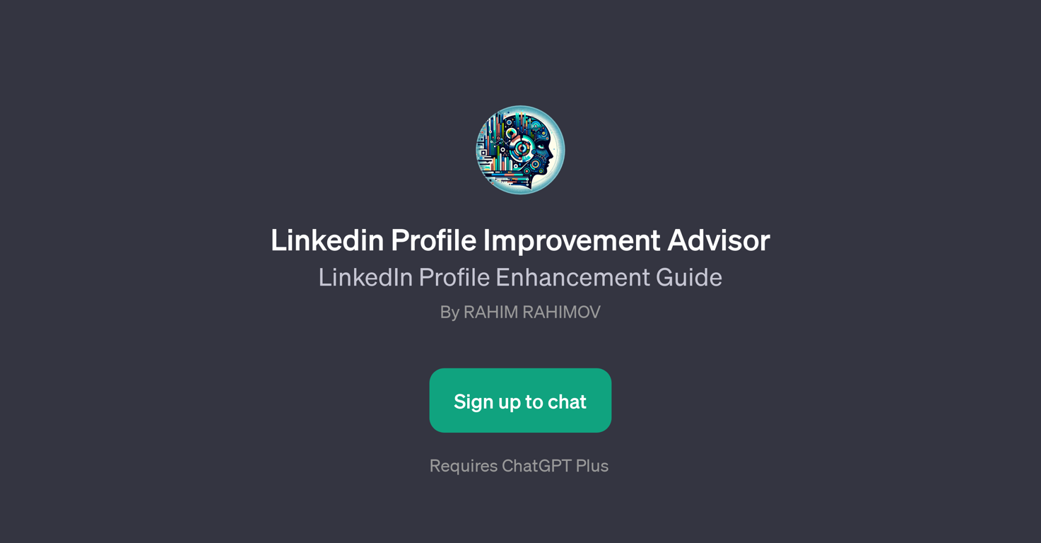 Linkedin Profile Improvement Advisor website