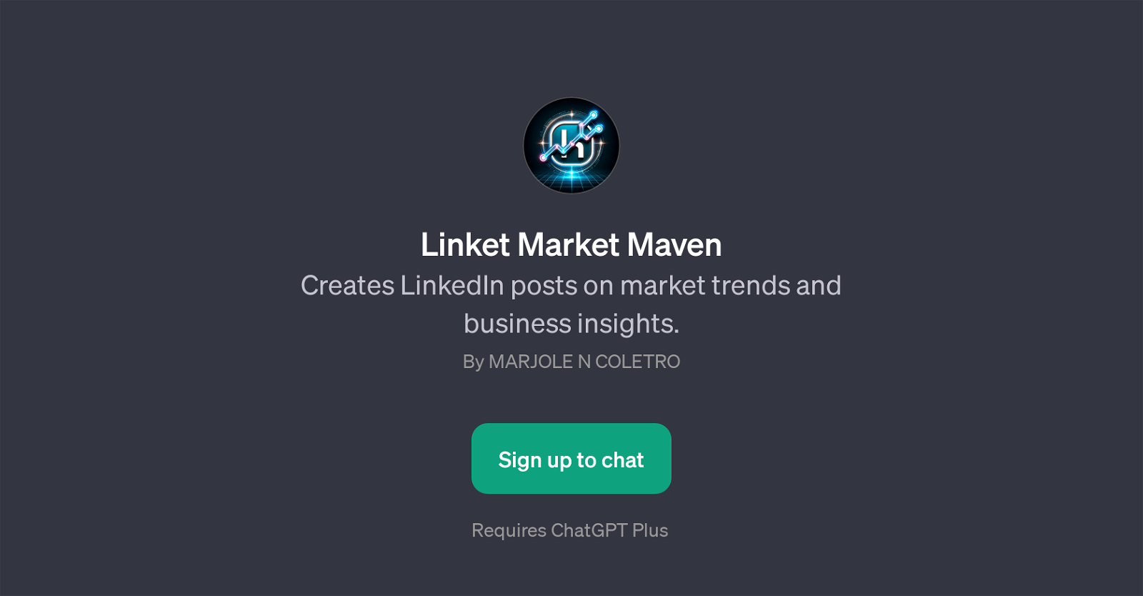 Linket Market Maven website