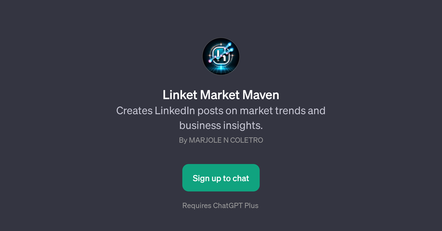 Linket Market Maven website