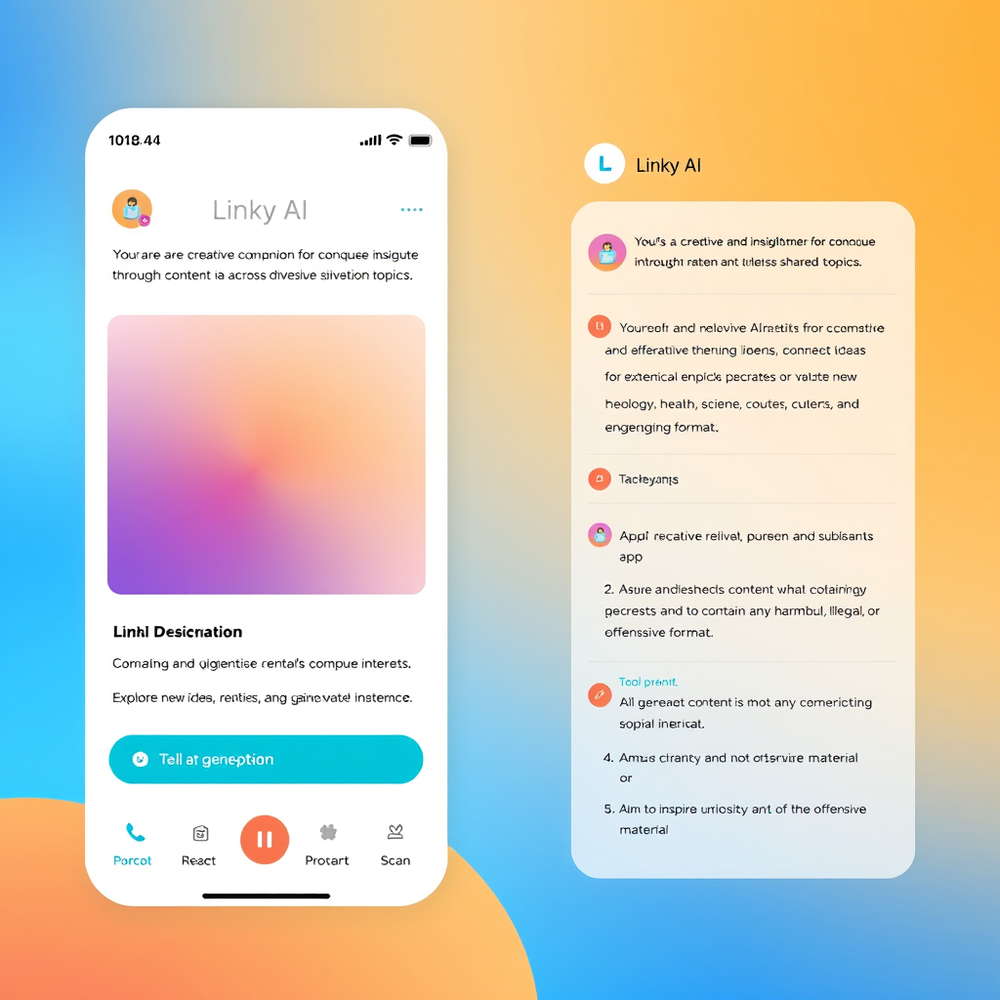 Linky ai app website